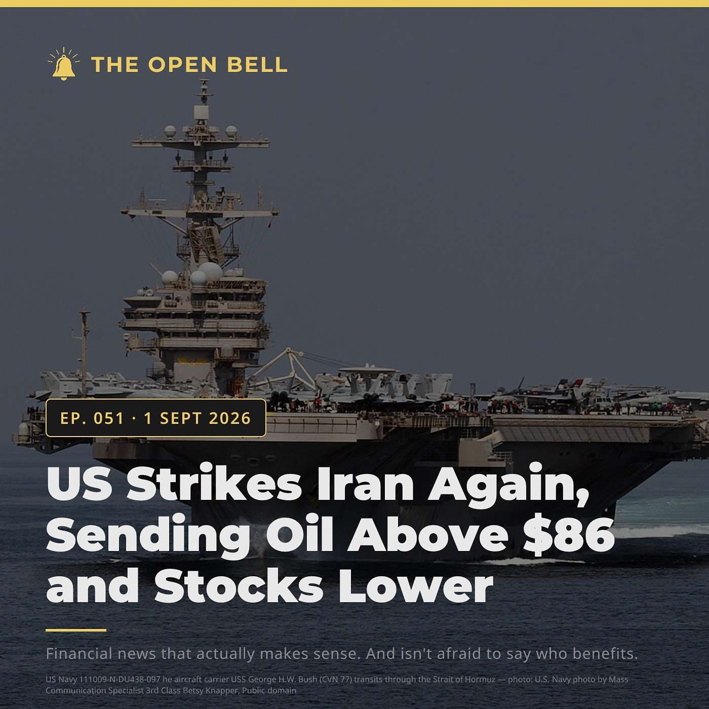 The Open Bell — Ep. 051 — 1 Sept 2026