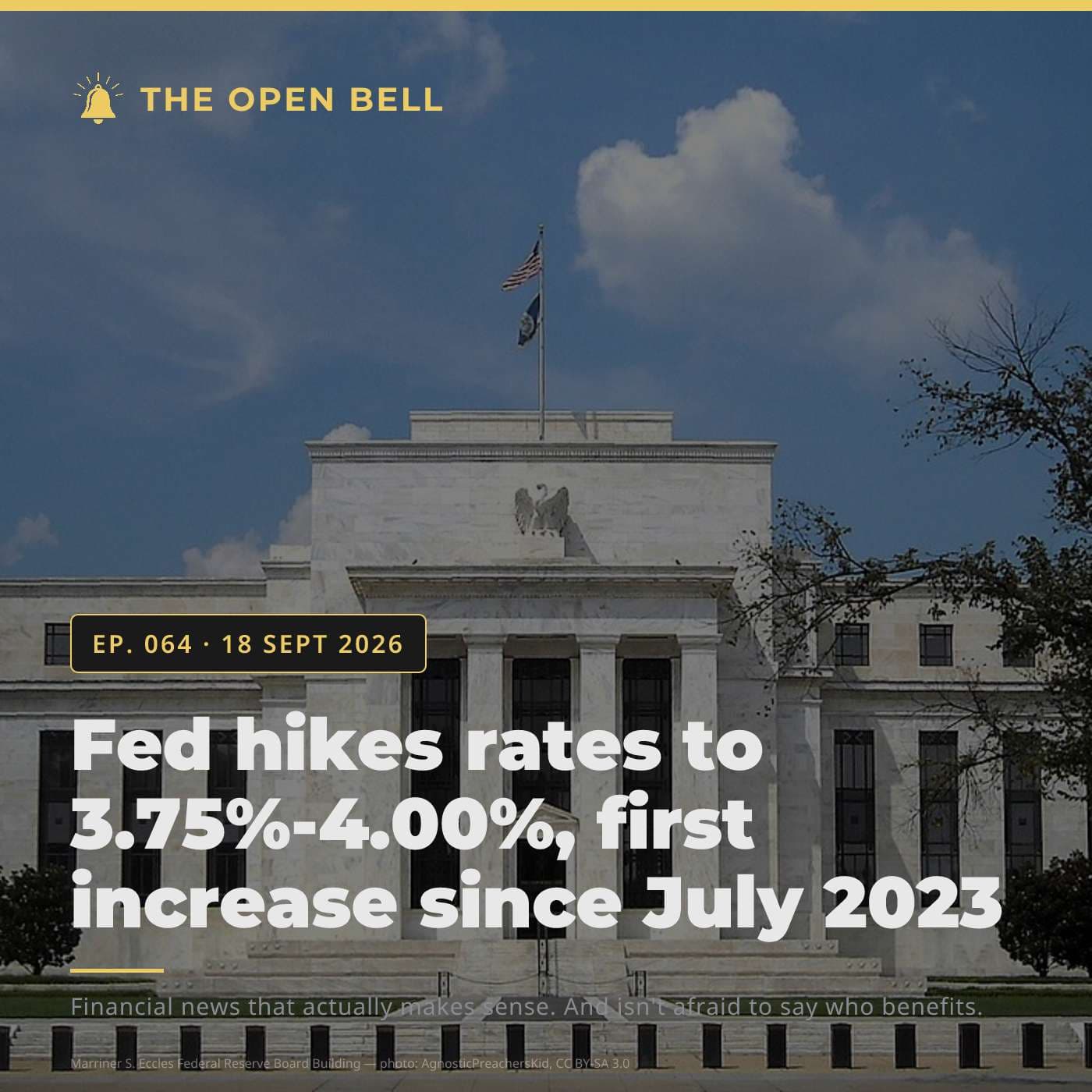 The Open Bell — Ep. 064 — 18 Sept 2026