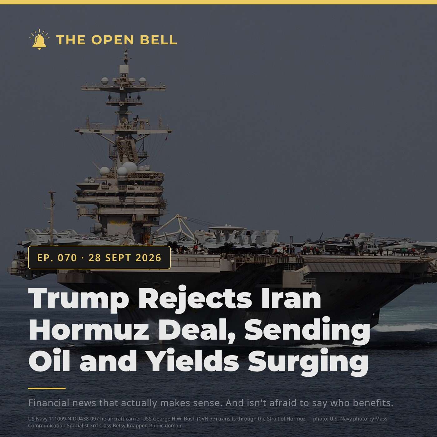 The Open Bell — Ep. 070 — 28 Sept 2026
