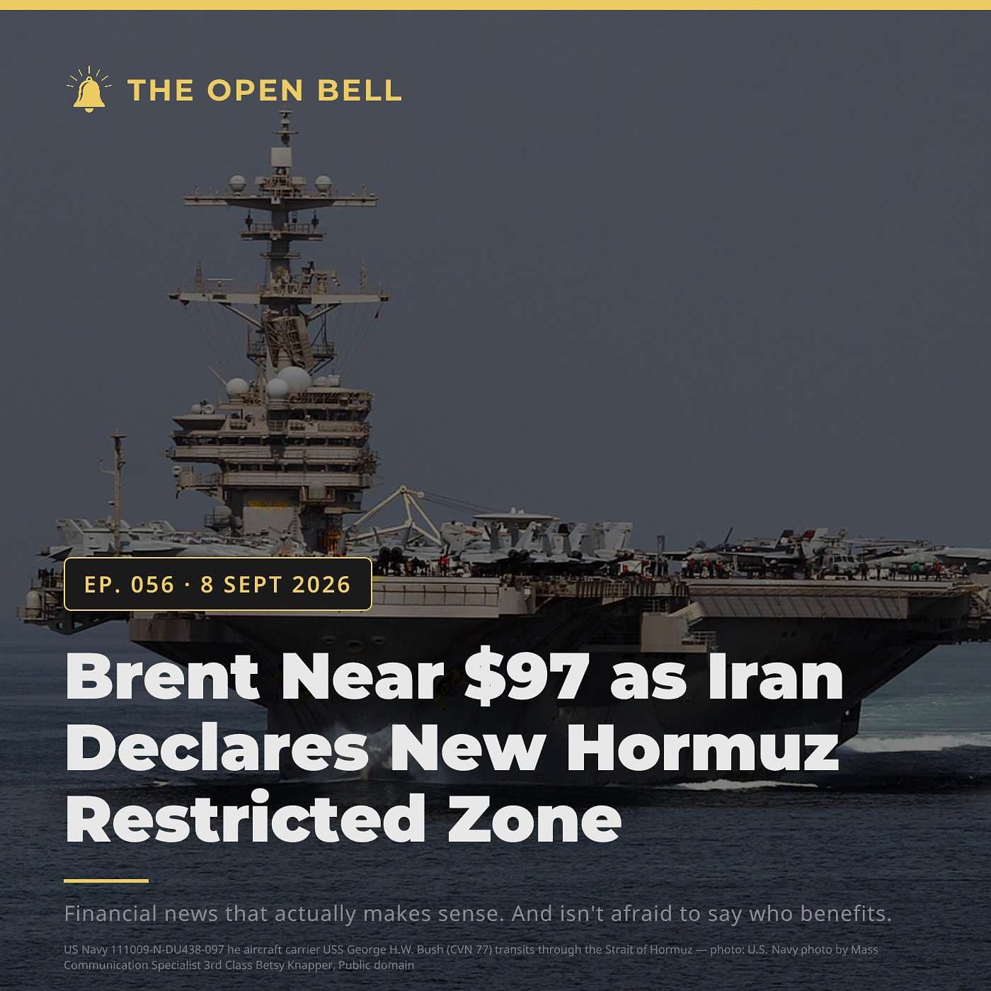 The Open Bell — Ep. 056 — 8 Sept 2026