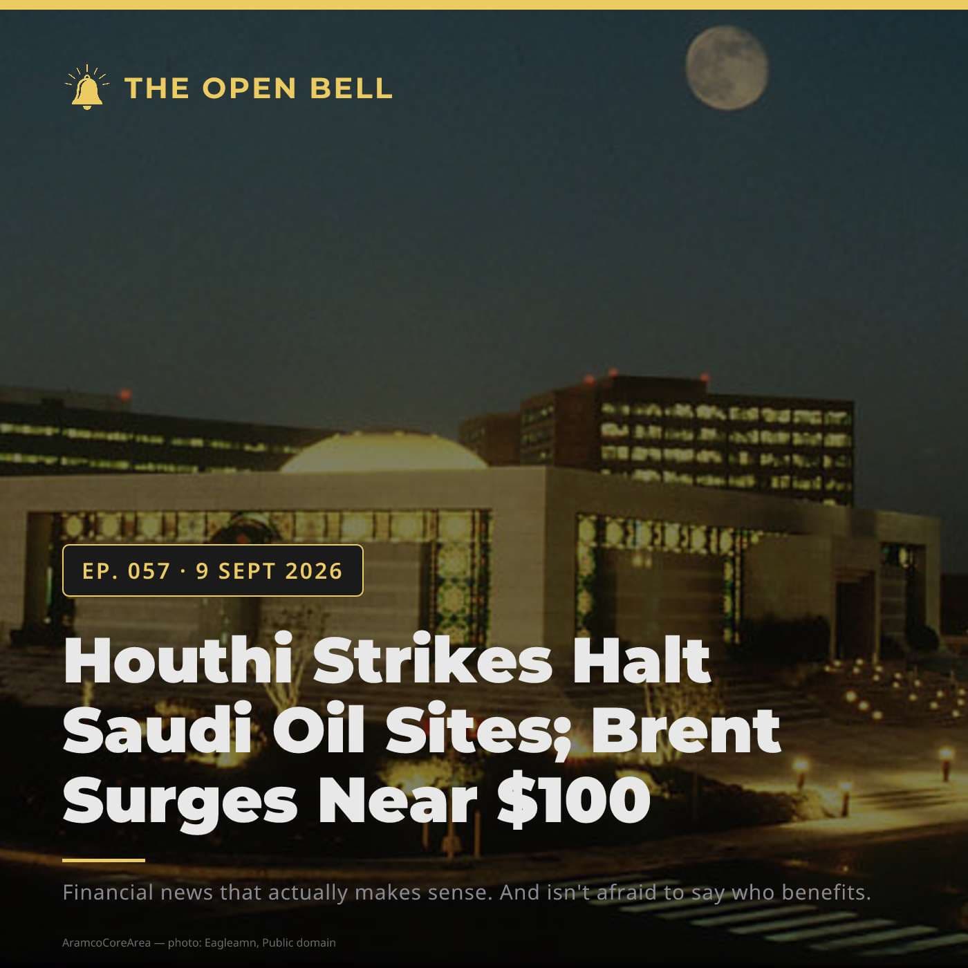 The Open Bell — Ep. 057 — 9 Sept 2026