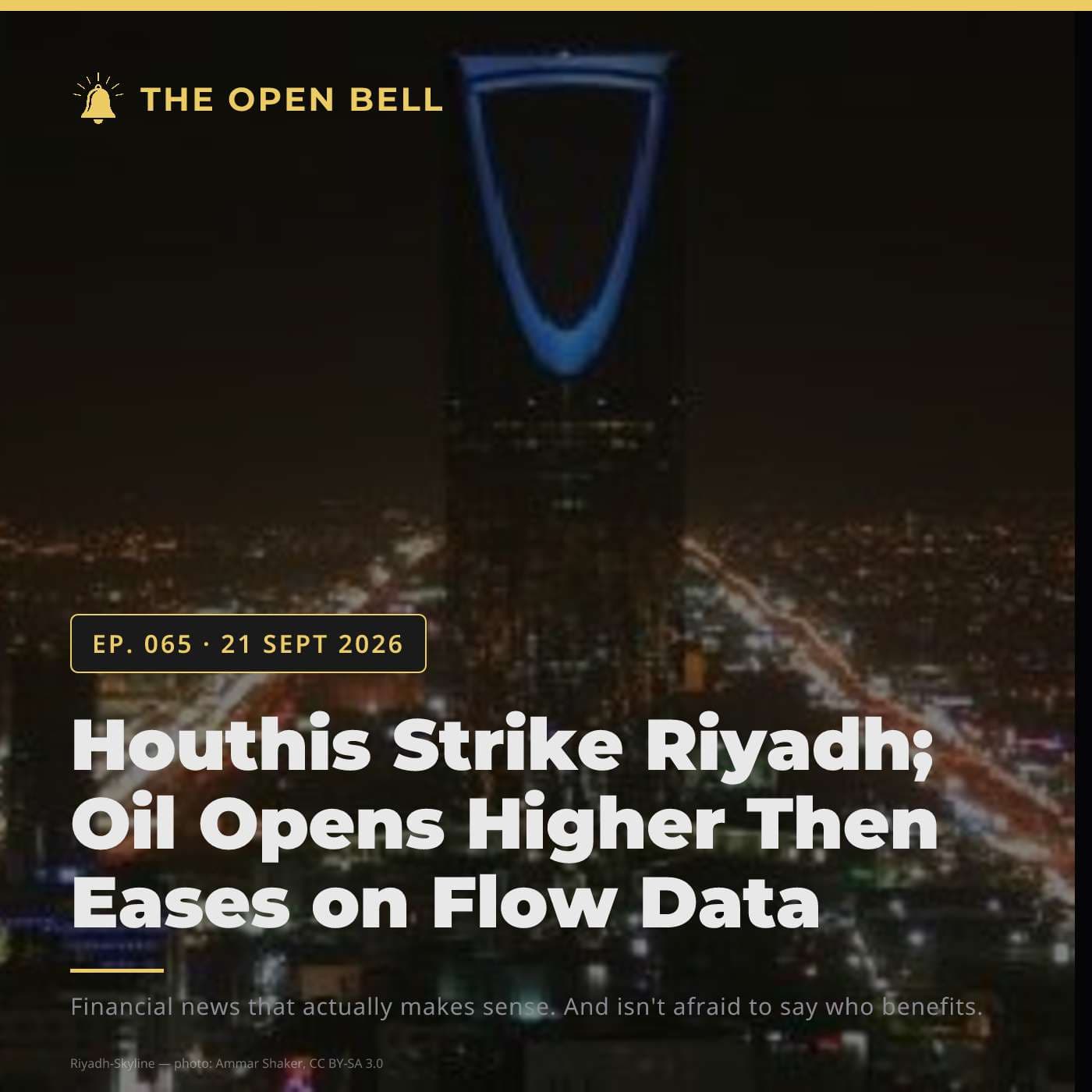 The Open Bell — Ep. 065 — 21 Sept 2026