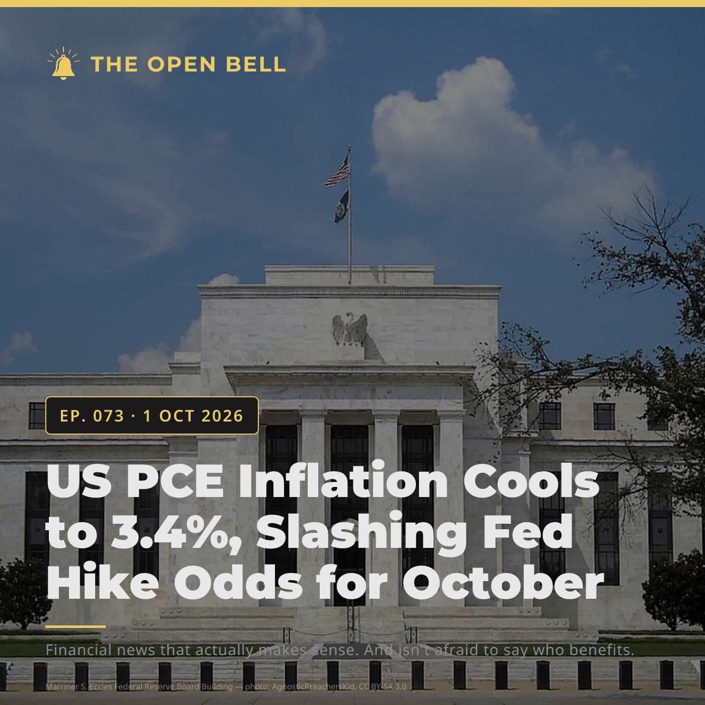 The Open Bell — Ep. 073 — 1 Oct 2026